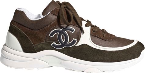 chanel electric brown|brown chanel sneakers.